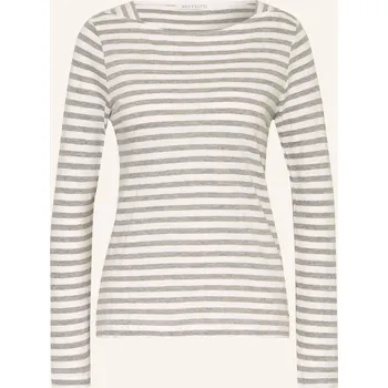 Betty&Co Dámské Tričko S Dlouhým Rukávem, krémová / šedá, 42