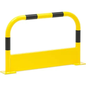 Dětská zábrana Oblouková zábrana, rovná, délka 1000 mm, žluto-černá