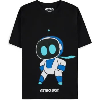 Dámské tričko Difuzed tričko dámské Astrobot - Astro's Pose S Černá