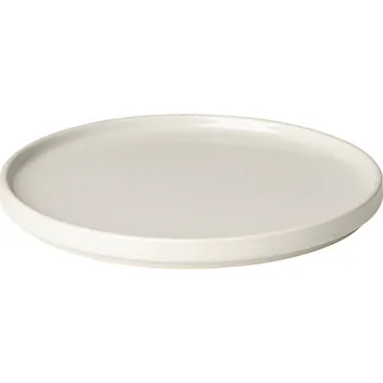 Sada nádobí Blomus PILAR dezertní talíř krémová