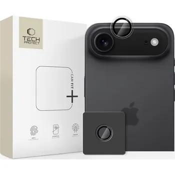 Náhradní díl pro mobilní telefon Ochranné sklo zadní kamery Tech-Protect Camring Fit+ iPhone 17 Air Čiré