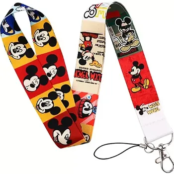 Unique Šňůrka na krk s karabinkou Mickey