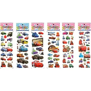 samolepka Samolepky puffy auta Cars