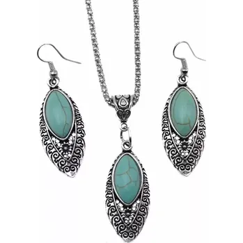 Souprava šperků Fashion Jewelry Stylová souprava z tyrkysu slzy