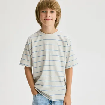 Reserved - Bavlněné tričko 3 ks - krémová - 280GS-01X - 280GS-01X-164