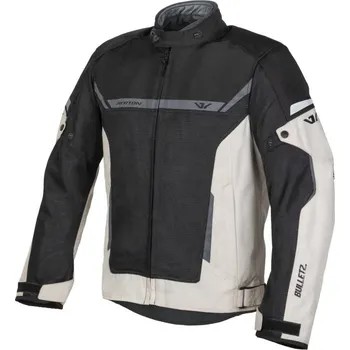 Moto bunda Bunda Bullet II Flow, AYRTON (krémová/písková/šedá/černá) 2026 (Velikost: 5XL)