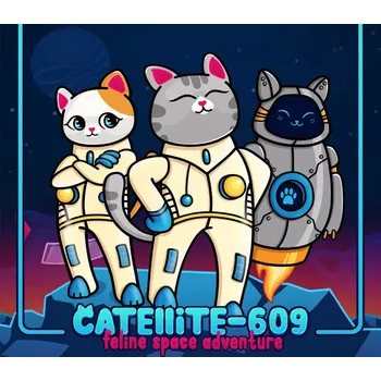 Počítačová hra Catellite-609: Feline space adventure