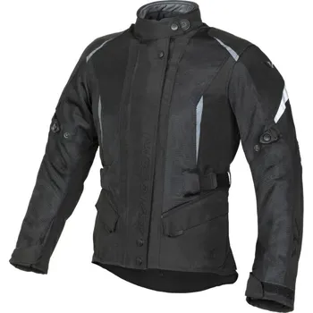 Moto bunda Bunda Teressa II Flow, AYRTON, dámská (černá/šedá) 2026 (Velikost: 2XS)