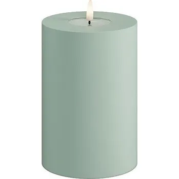 Svíčka DeluxeHomeart Venkovní LED svíčka Salvie Green 15 cm
