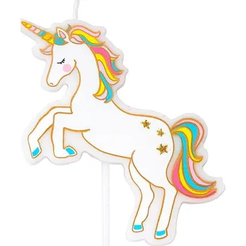 Svíčka Talking Tables Dortová svíčka We Heart Unicorns