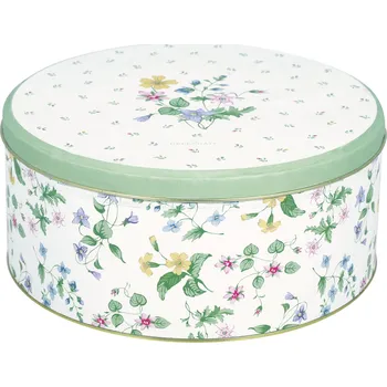 Dóza na potraviny GREEN GATE Plechová dóza Karolina White