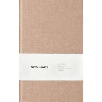 Zápisník New Mags Nelinkovaný zápisník v pevné vazbě Sand