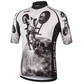 cyklistický dres Wear Gear Wear-Gear pánský cyklistický dres Gravity bílý Velikost: L