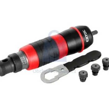 Nýtovací pistole Nástavec nýtovací na vrtačku, pro trhací nýty, EXTOL PREMIUM 2,4-4,8 mm, CrMo, balení 1 ks