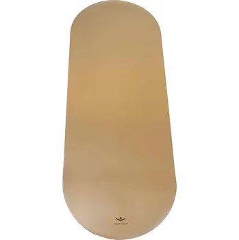 podložka na cvičení Yogacentrum PU Ovál podložka na jógu Brown