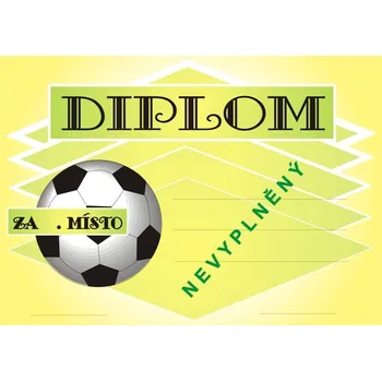 VIZINGR Fotbal diplom A4 č.3