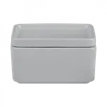 Blomus PILAR Keramická máslenka světle šedá