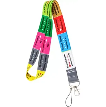 Attos Šňůrka krk textilní na klíče, mobil ODBĚR KRVE