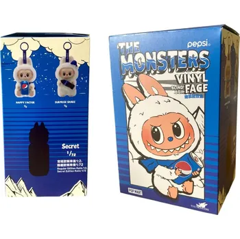 plyšák Plyšová figurka ve stylu Labubu - Blind Box (Pepsi edition)