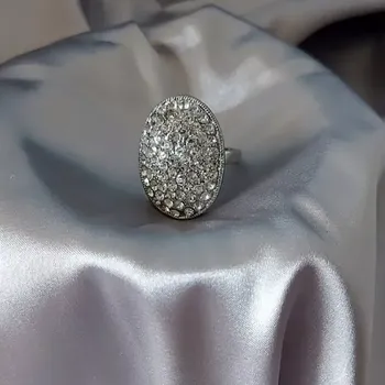 Prsten Bijavera Dámský prsten s broušenými krystaly vel. 59-61 1004-92