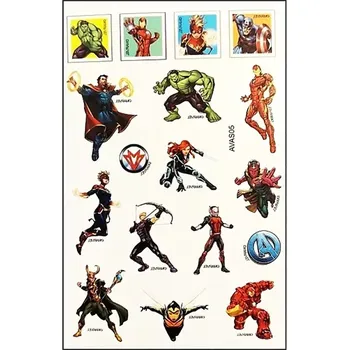 Tetování Dětské tetování Avengers 04 tetovací obtisky 14,9 x 9,5 cm OP860