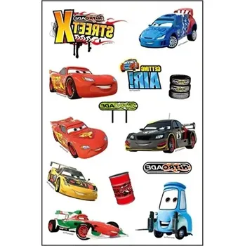 Tetování Tattoo World Dětské tetování Auta Cars 14,9 x 9,5 cm OP589