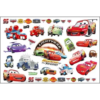 Odstranitelné tetování Dětské tetování tetovací obtisky auta cars