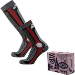 APASOX Dárkový balíček SKIING červený Velikost: 39-42