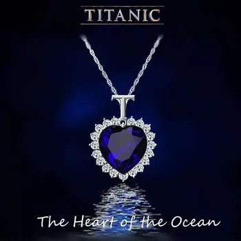 Náhrdelník Náhrdelník se zirkony Titanic Srdce oceánu ON242-92