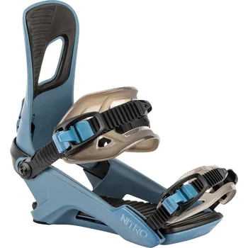 Vázání na snowboard Vázaní Nitro Rambler Blue 25/26 Černá M