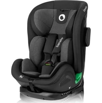 Autosedačka Lionelo - Autosedačka se základnou otočná HARPER i-Size 76-150 cm Black Carbon
