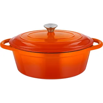 pekáč SILVERCREST® Litinový pekáč, 29 cm / 4,7 l (oranžová)