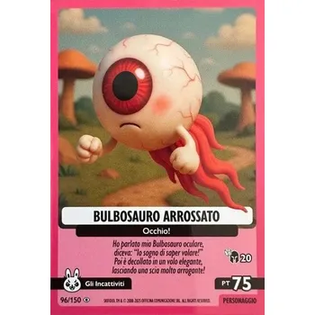 Sběratelská karetní hra 096/150 Bulbosauro Arrossato (Universo Psichedelico)