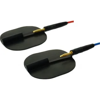 Příslušenství ke svářečce Plochá elektroda z vodivé pryže pro Rebox-Physio tDCS - balení 2 kusů
