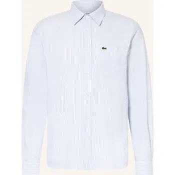 Pánská košile Lacoste Pánská Košile Comfort Fit, tmavě modrá / bílá, 40