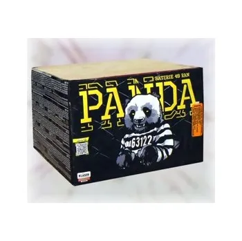 Zábavní pyrotechnika kompakt 49 výstřelů Panda (zábavní pyrotechnika kategorie F2 (prodejné od 18 let))