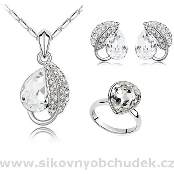 Souprava šperků Souprava se Swarovski Elements lístečky OJ421