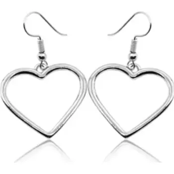 Náušnice Fally Visací náušnice srdce EA343