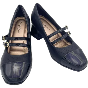 Dámské lodičky PICCADILLY - Dámské lodičky s páskem ESTELA 748041-4, černé Velikost: 38