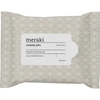 Hygienický ubrousek meraki Osvěžující vlhčené ubrousky Aloe vera a Heřmánek