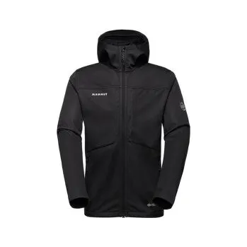 Pánská větrovka Mammut Ultimate VIII SO Hooded Jacket Men black 0001 černá XXL
