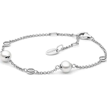 Náramek GAURA PEARLS SK21245B-W