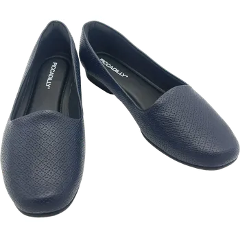 Dámské baleríny PICCADILLY - Dámské baleríny RAQUEL 250132-496, tmavě modré Velikost: 43
