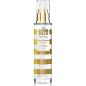 Samoopalovací přípravek James Read Self Tan samoopalovací suchý olej odstín Light/Medium 100 ml