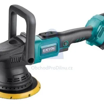 Leštička orbitální aku BRUSHLESS SHARE20V, 150 mm, EXTOL INDUSTRIAL bez baterie a nabíječky, balení 1 ks