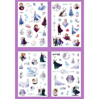 Odstranitelné tetování Tattoo World Tetovací obtisky Ledové království 2 14,5 x 9,5 cm