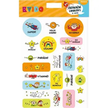 samolepka Albi Motivační samolepky pro předškoláky 10 archů