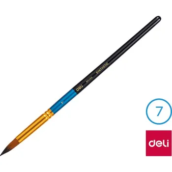 Umělecký štětec Štětec syntetický kulatý č. 7 DELI