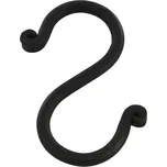 Chic Antique Kovový háček Antique Coal 8 cm