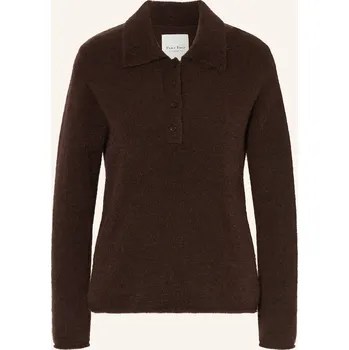 Dámský svetr Part Two Dámský Svetr Silyapw, tmavě hnědá, 40